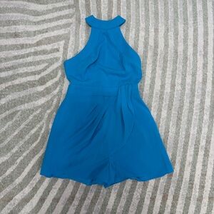 DO+BE Teal Blue Halter Romper